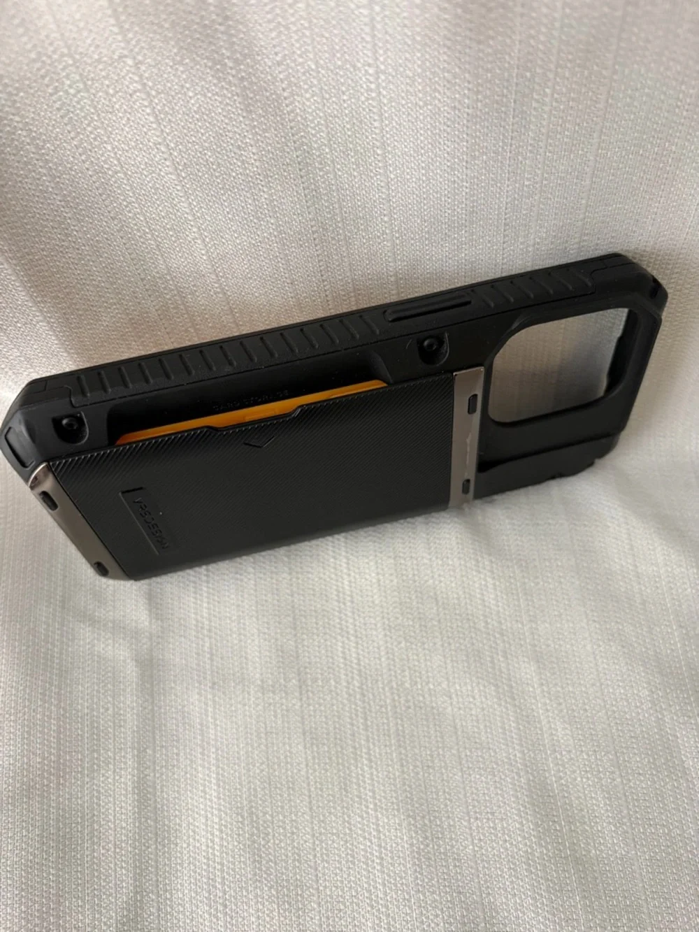 VRS Design Damda Glide Case Black Card Holder iPhone 15 Plus(F139),